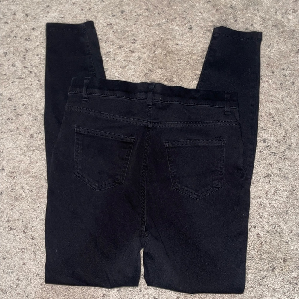 Black high rise jeggings medium - Picture 4 of 5